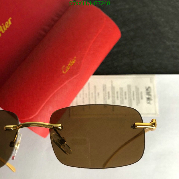 Glasses-Cartier, Code: HG7240,$: 55USD