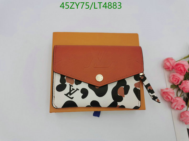 LV Bags-(4A)-Wallet-,Code: LT4883,$: 45USD