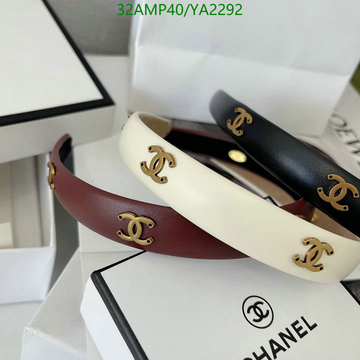 Headband-Chanel, Code: YA2292,$: 32USD