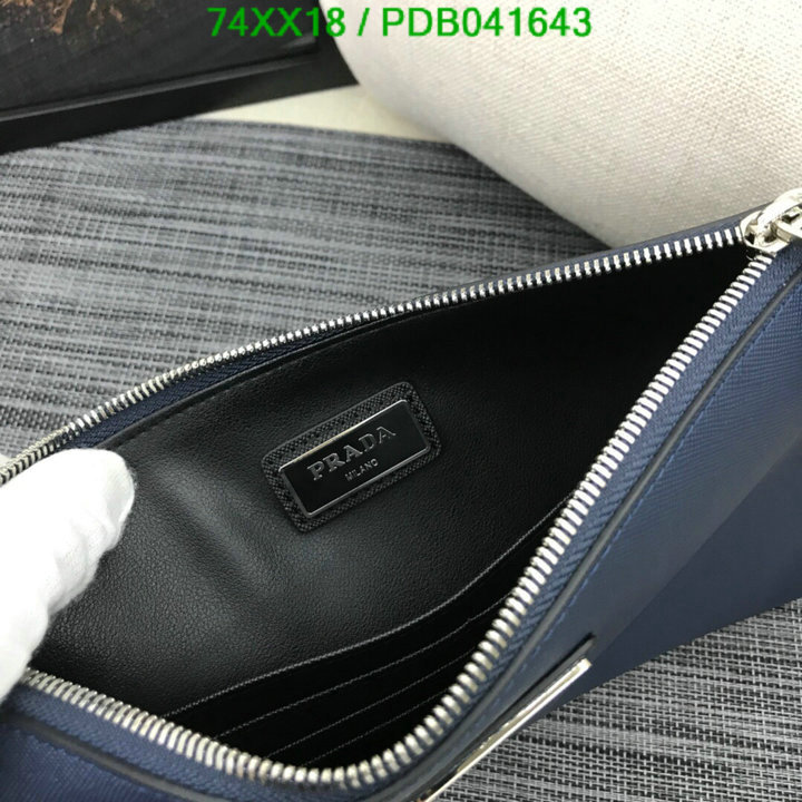 Prada Bag-(Mirror)-Clutch-,Code: PDB041643,$: 74USD