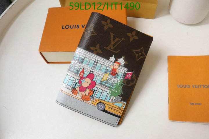 LV Bags-(Mirror)-Wallet-,Code: HT1490,$: 59USD