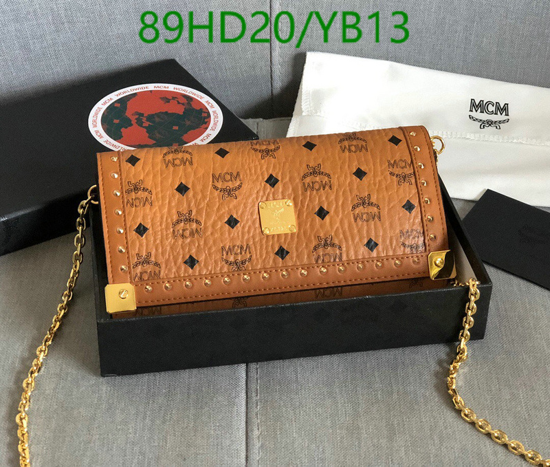 MCM Bag-(Mirror)-Wallet-,Code: YB13,$: 89USD