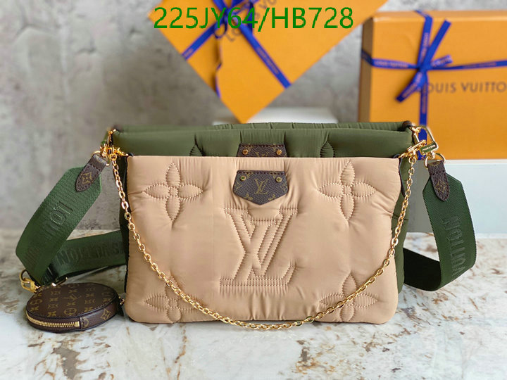 LV Bags-(Mirror)-New Wave Multi-Pochette-,Code: HB728,$: 225USD