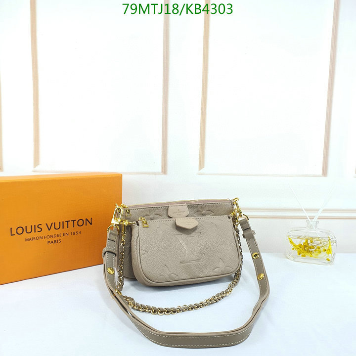 LV Bags-(4A)-New Wave Multi-Pochette-,Code: KB4303,$: 79USD