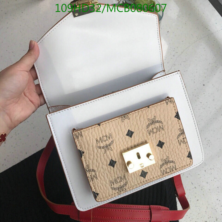 MCM Bag-(Mirror)-Diagonal-,Code:MCB080607,$:109USD