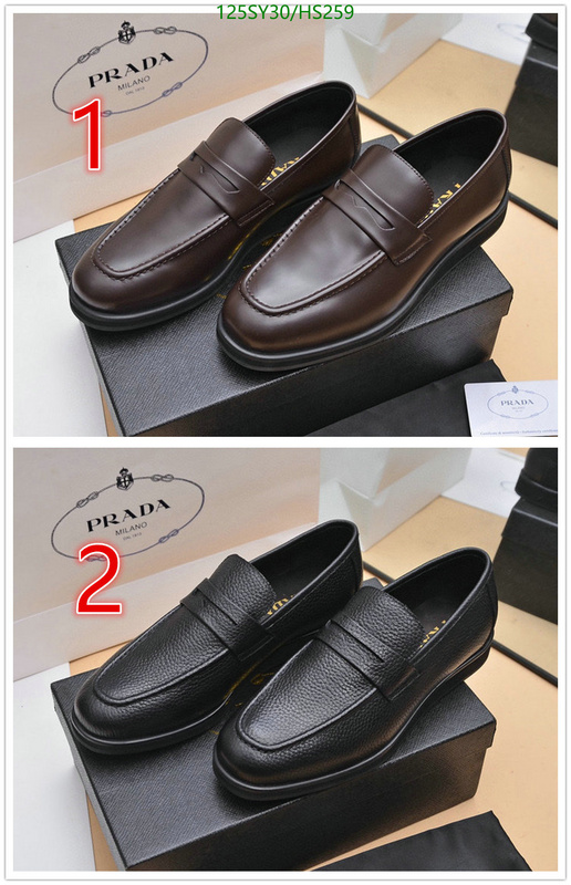 Men shoes-Prada, Code: HS259,$: 125USD