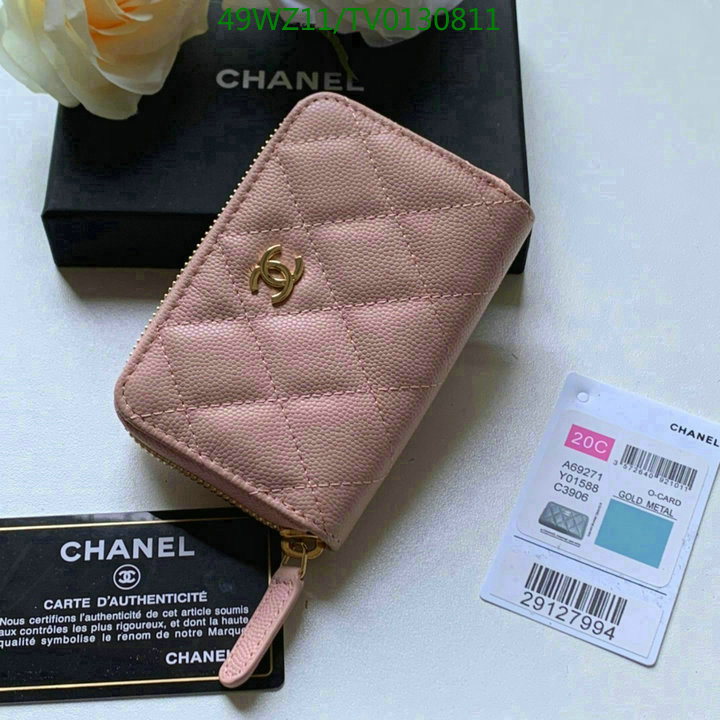 Chanel Bags ( 4A )-Wallet-,Code: TV0130811,$: 49USD