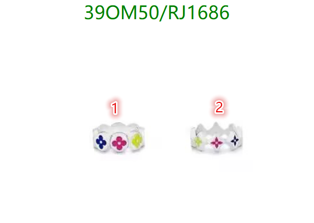 Jewelry-LV, Code: RJ1686,$: 39USD