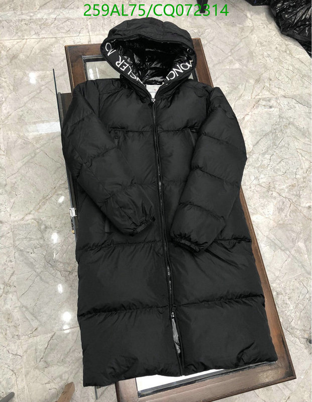 Down jacket Men-Moncler, Code: CQ072314,$: 259USD