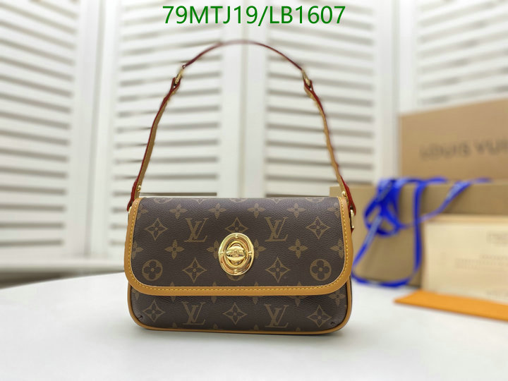 LV Bags-(4A)-Handbag Collection-,Code: LB1607,$: 79USD