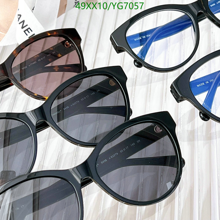 Glasses-Chanel,Code: YG7057,$: 49USD