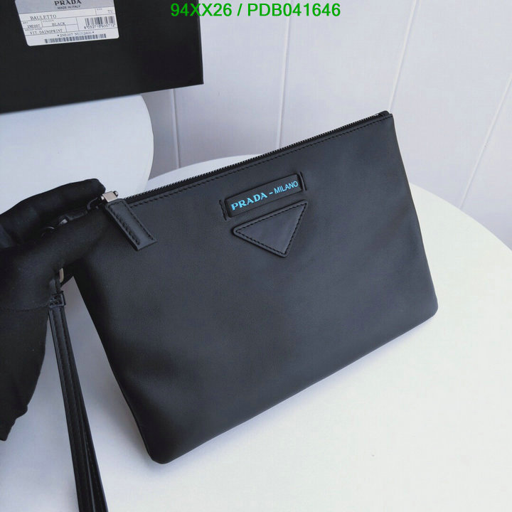 Prada Bag-(Mirror)-Clutch-,Code: PDB041646,$: 94USD