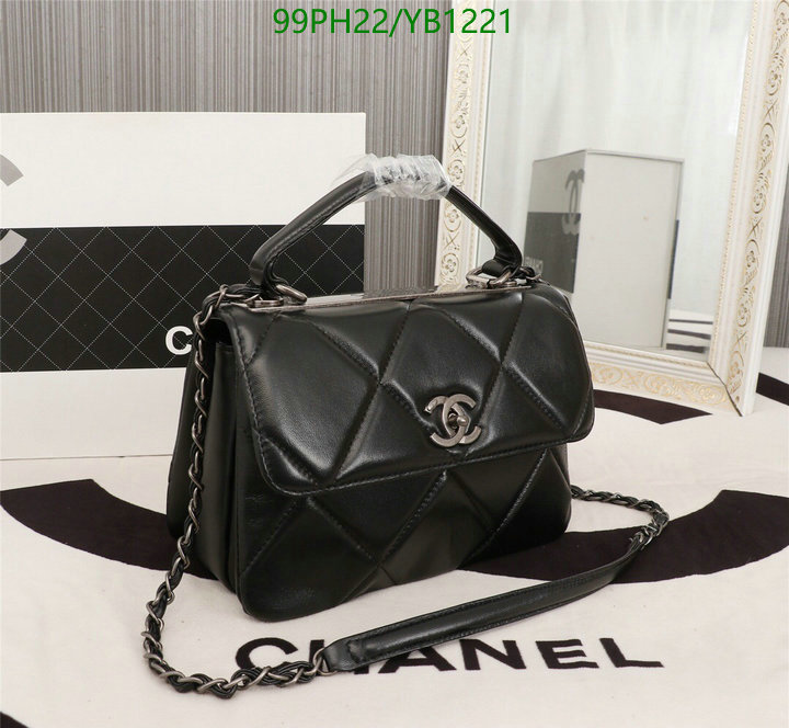 Chanel Bags ( 4A )-Diagonal-,Code: YB1221,$: 99USD