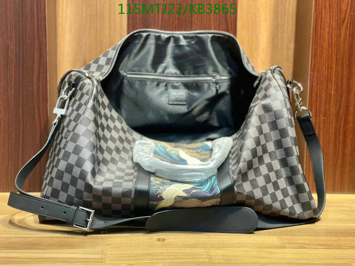 LV Bags-(4A)-Keepall BandouliRe 45-50-,Code: KB3865,$: 115USD