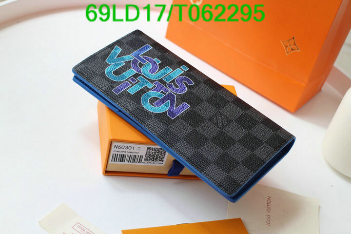 LV Bags-(Mirror)-Wallet-,Code: T062295,$: 69USD