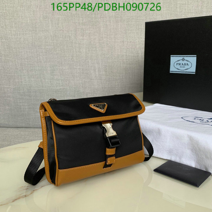 Prada Bag-(Mirror)-Diagonal-,Code:PDBH090726,$:165USD