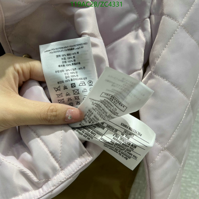 Down jacket Women-Burberry, Code: ZC4331,$: 119USD