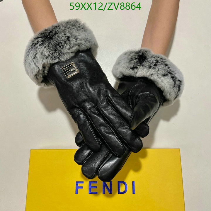 Gloves-Fendi, Code: ZV8864,$: 59USD