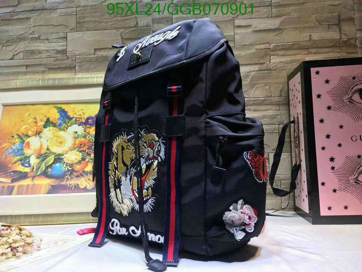 Gucci Bag-(4A)-Backpack-,Code: GGB070901,$: 95USD