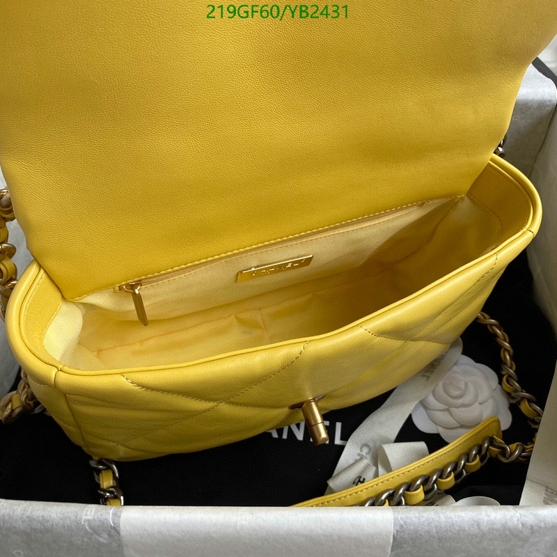 Chanel Bags -(Mirror)-Diagonal-,Code: YB2431,$: 219USD