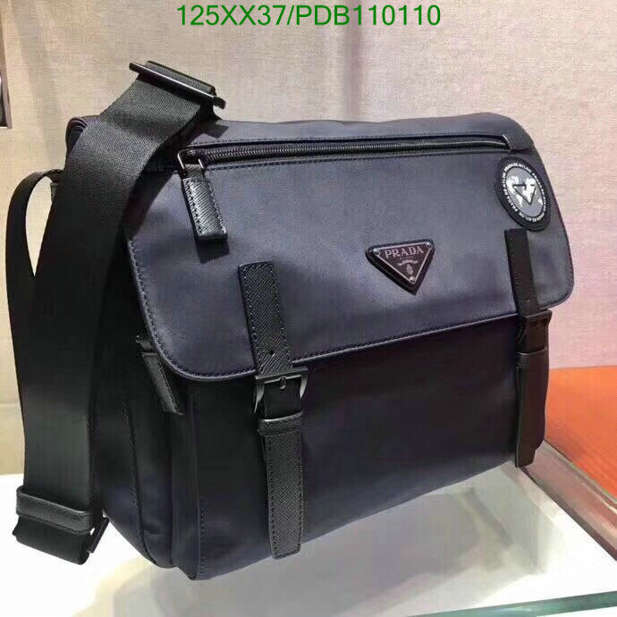 Prada Bag-(Mirror)-Diagonal-,Code: BLB110110,$:125USD