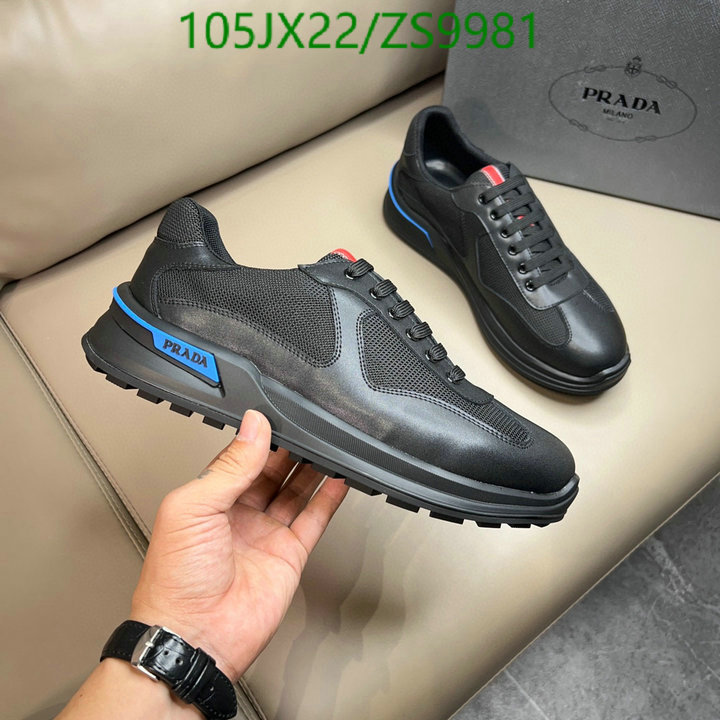 Men shoes-Prada, Code: ZS9981,$: 105USD