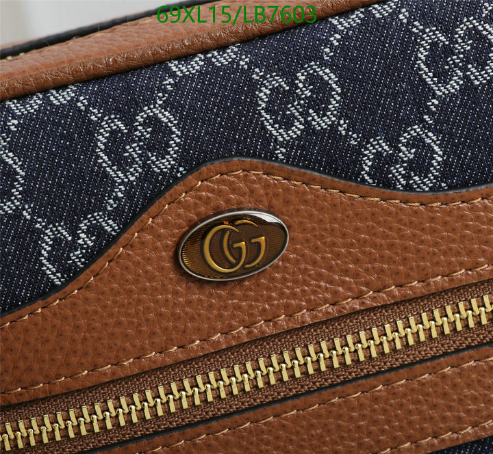 Gucci Bag-(4A)-Diagonal-,Code: LB7603,$: 69USD