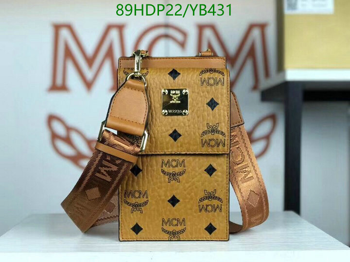 MCM Bag-(Mirror)-Diagonal-,Code: YB431,$: 89USD