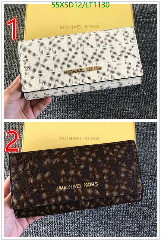 Michael Kors Bag-(Mirror)-Wallet-,Code: LT1130,$: 55USD