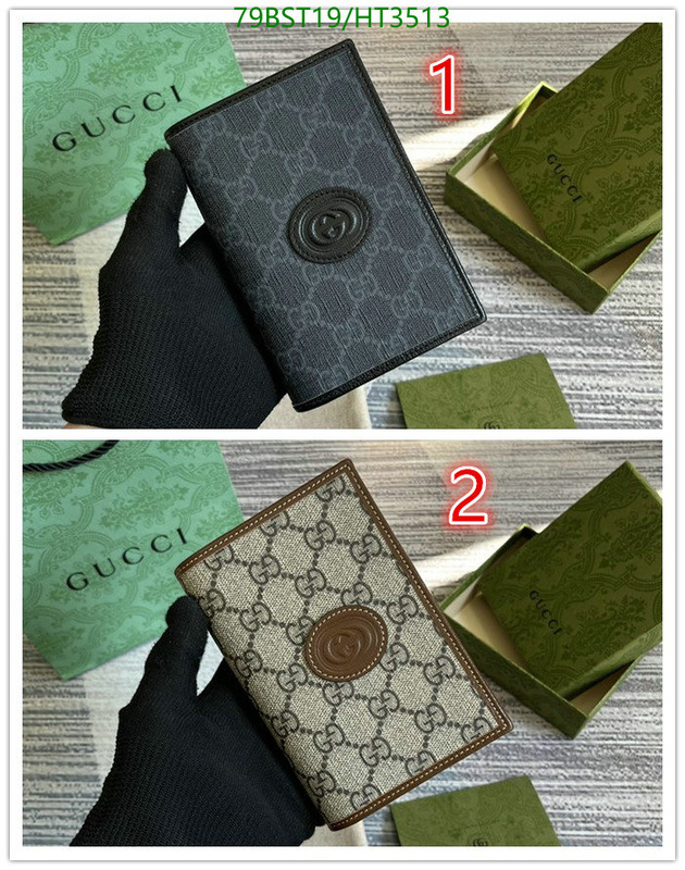 Gucci Bag-(Mirror)-Wallet-,Code: HT3513,$: 79USD