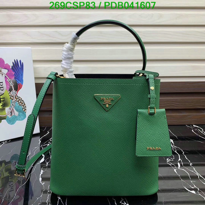 Prada Bag-(Mirror)-Handbag-,Code: PDB041607,$: 269USD