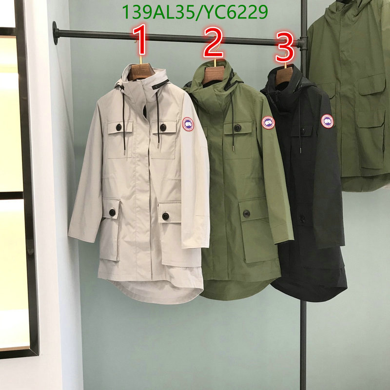 Down jacket Men-Canada Goose, Code: YC6229,$: 139USD