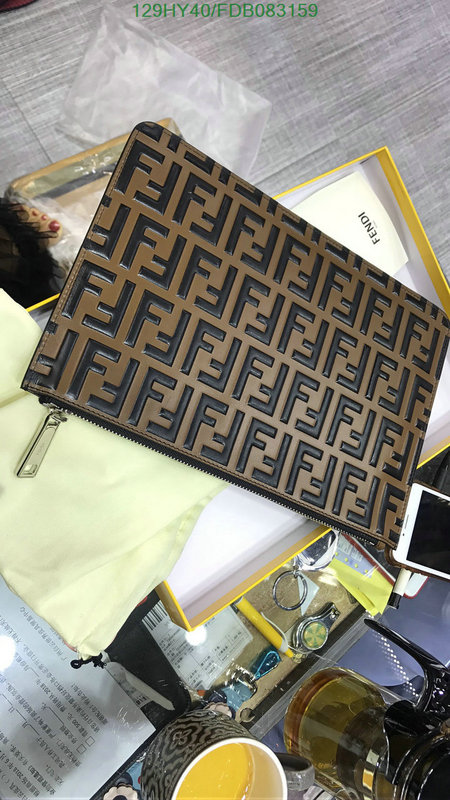 Fendi Bag-(Mirror)-Clutch-,Code: FDB083159,$:129USD