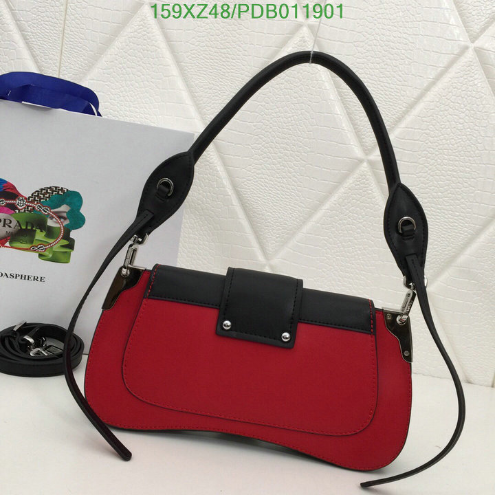 Prada Bag-(Mirror)-Handbag-,Code: PDB011901,$:159USD