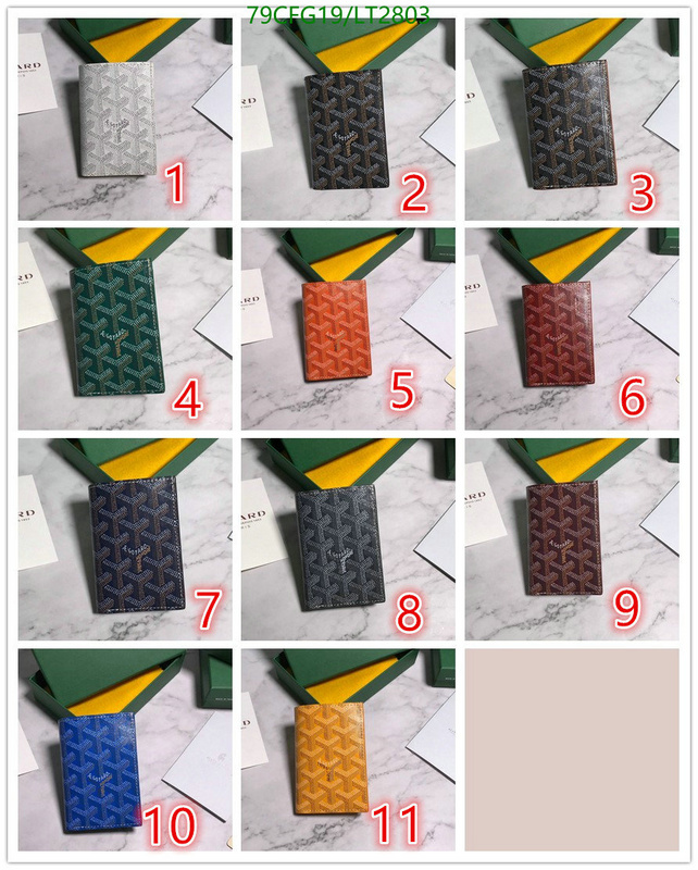 Goyard Bag-(Mirror)-Wallet-,Code: LT2803,$: 79USD