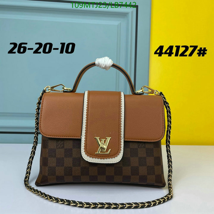 LV Bags-(4A)-Handbag Collection-,Code: LB7442,$: 109USD