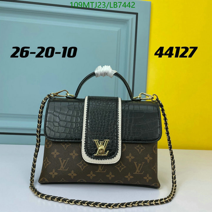 LV Bags-(4A)-Handbag Collection-,Code: LB7442,$: 109USD