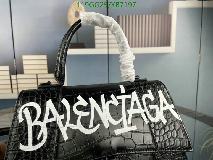 Balenciaga Bag-(4A)-Hourglass-,Code: YB7197,$: 119USD