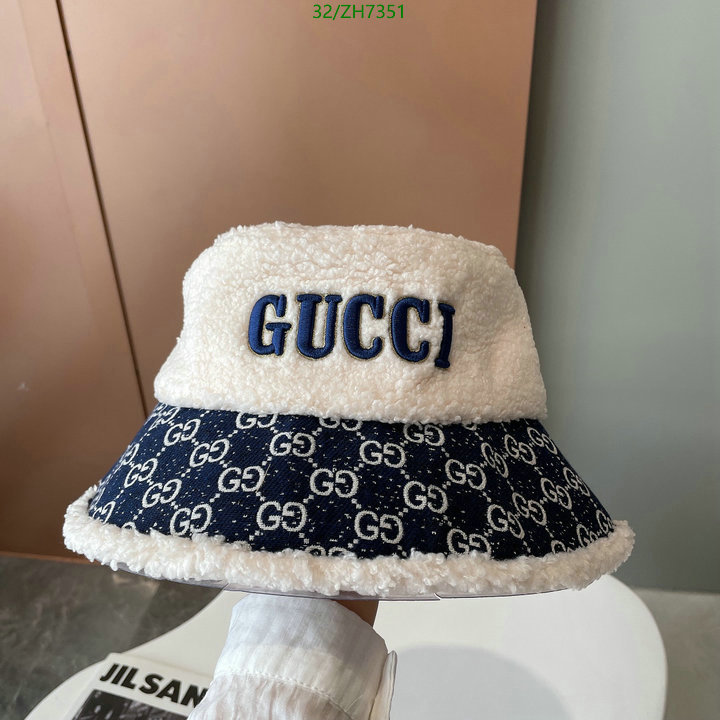 Cap -(Hat)-Gucci, Code: ZH7351,$: 32USD