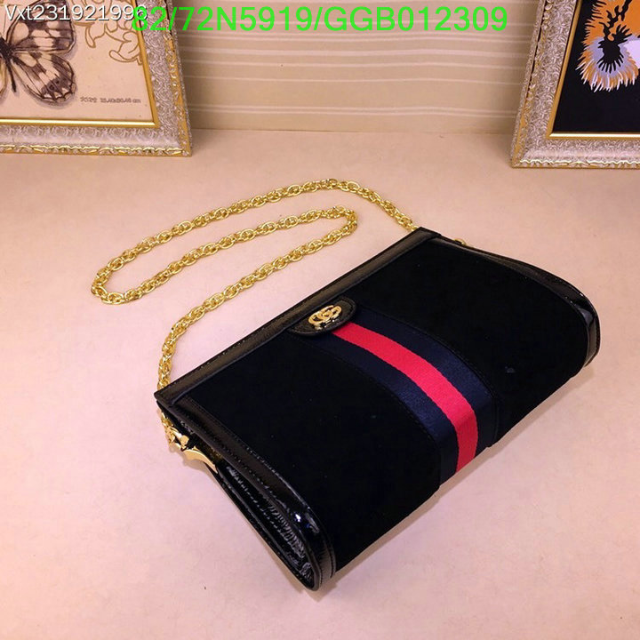 Gucci Bag-(4A)-Diagonal-,Code:GGB012309,$: 82USD