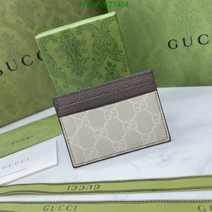 Gucci Bag-(4A)-Wallet-,Code: ZT424,$: 39USD