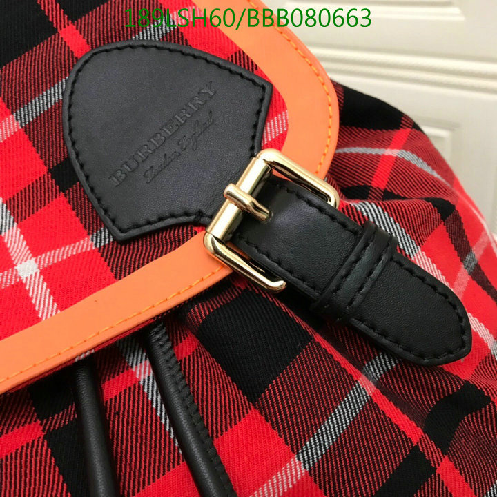 Burberry Bag-(Mirror)-Backpack-,Code: BBB080663,$:189USD