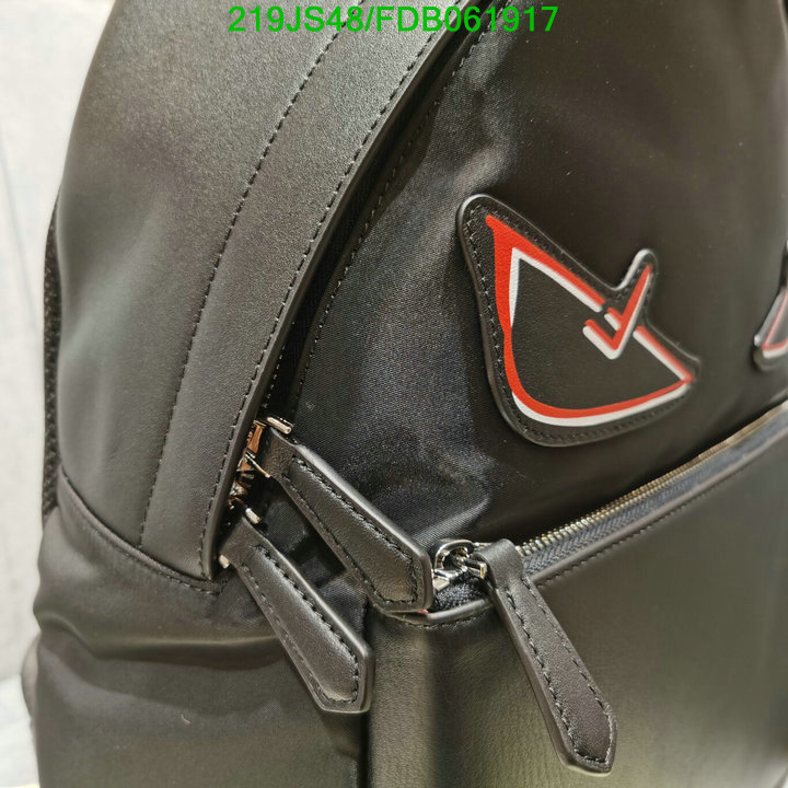 Fendi Bag-(Mirror)-Backpack-,Code: FDB061917,$: 219USD