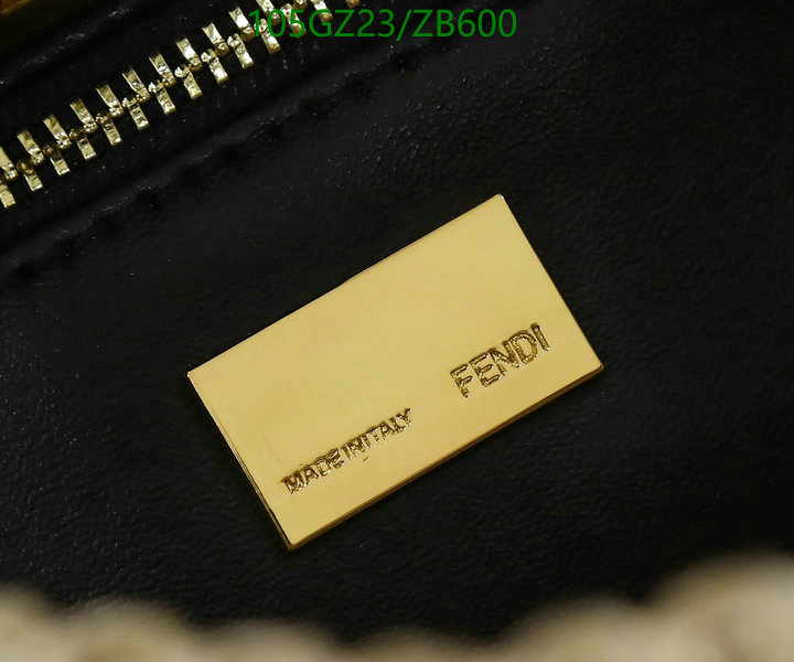 Fendi Bag-(4A)-Handbag-,Code: ZB600,$: 105USD