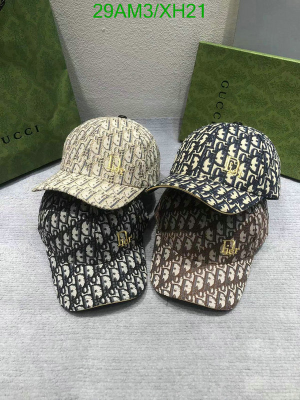 Cap -(Hat)-Dior, Code: XH21,$: 29USD