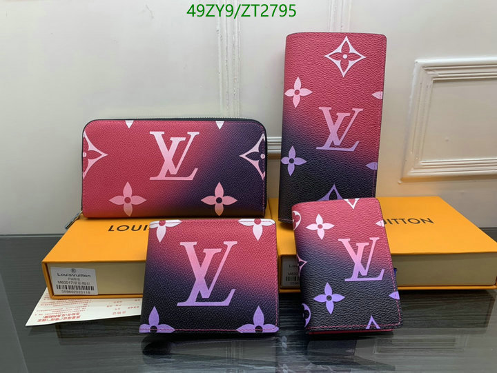LV Bags-(4A)-Wallet-,Code: ZT2795,$: 49USD