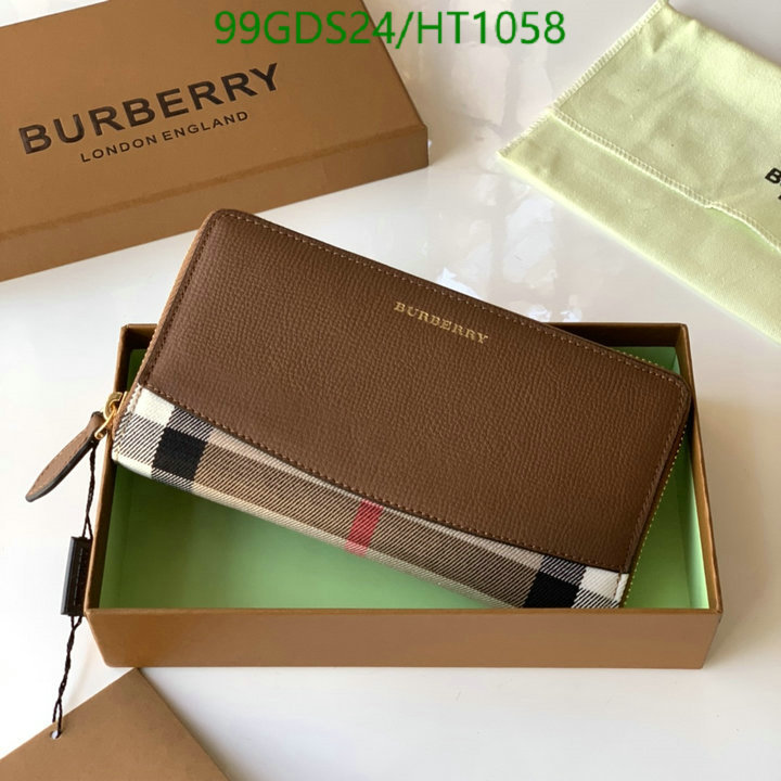 Burberry Bag-(Mirror)-Wallet-,Code: HT1058,$: 99USD