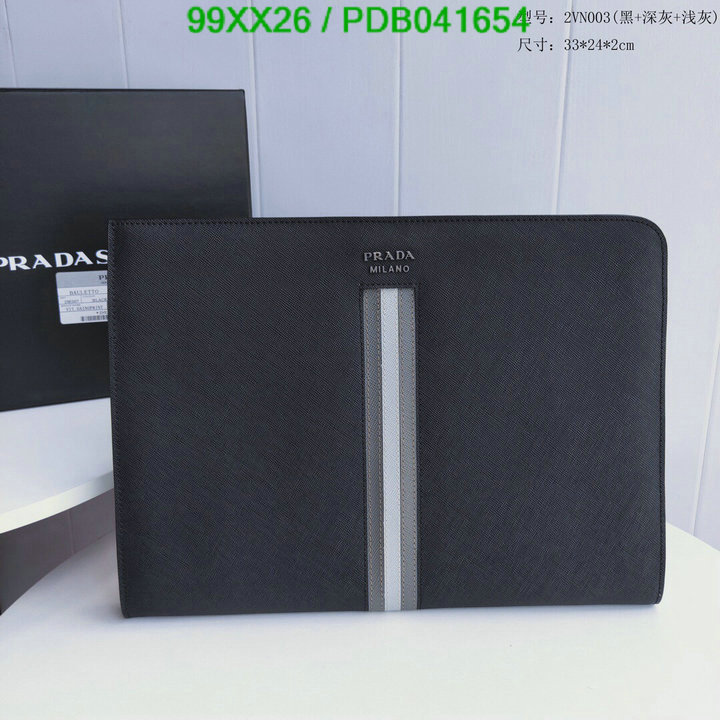 Prada Bag-(Mirror)-Clutch-,Code: PDB041654,$: 99USD