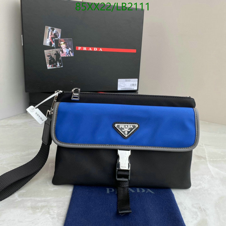 Prada Bag-(Mirror)-Diagonal-,Code: LB2111,$: 85USD