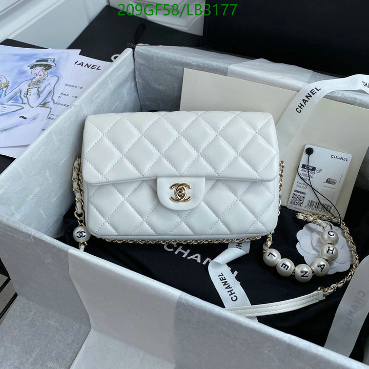 Chanel Bags -(Mirror)-Diagonal-,Code: LB3177,$: 209USD